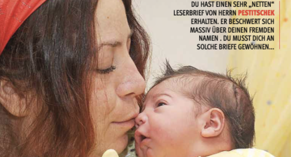 Herzlich willkommen Neujahrsbaby